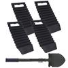 Sac Taske Tire Anti-Slip Car Escape Mat, Snow and Mud Helper & Folding Shovel (Set of 4)