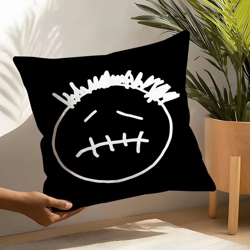 Legendary Rapper T-Travis Scott Pillow Case Linen Cushion Covers For Decorative Sofa Home Pillows Case Car Chair Pillows Cases