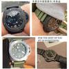 Soft Silicone Rubber Watch Band For Panerai SUBMERSIBLE PAM 441 359 Series 22mm 24mm Men's Watch Strap Orange Watch Accessories