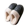 2025 New Waterproof Cotton Slippers for Men & Women - Cozy, Non-slip, Thick Sole, Closed Toe for Indoor/Outdoor Use