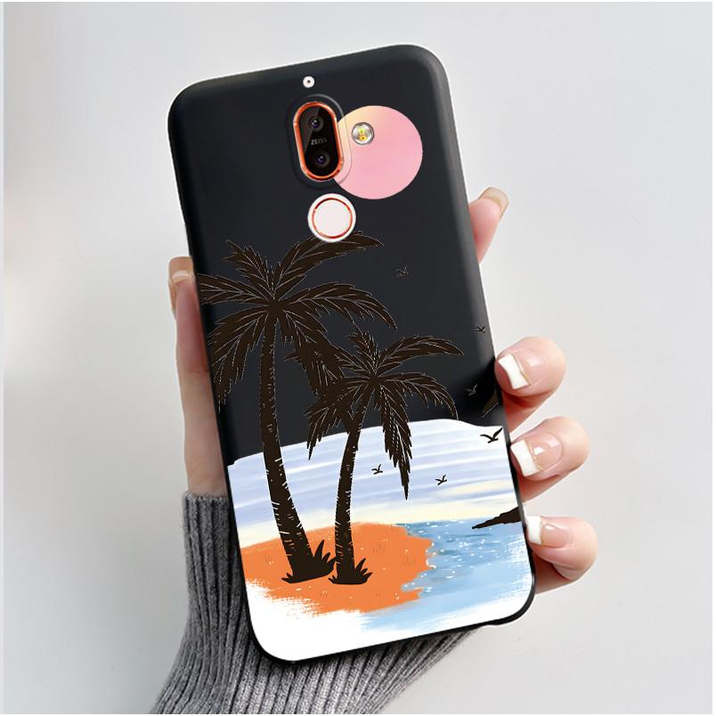 

Casing For Nokia 7 Plus TA-1046 1062 1041 Phone Case Aesthetic Fashion Cute Cat Black Jelly Soft TPU Silicone Shockproof Cover Nokia 7 plus