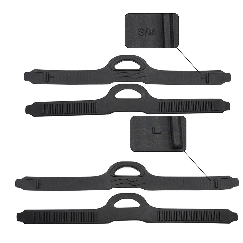 1Pair Fin Flippers Strap with Quick Release Buckles Adjustable Fin Strap TPR Fin Straps Replacement for Freediving & Snorkeling