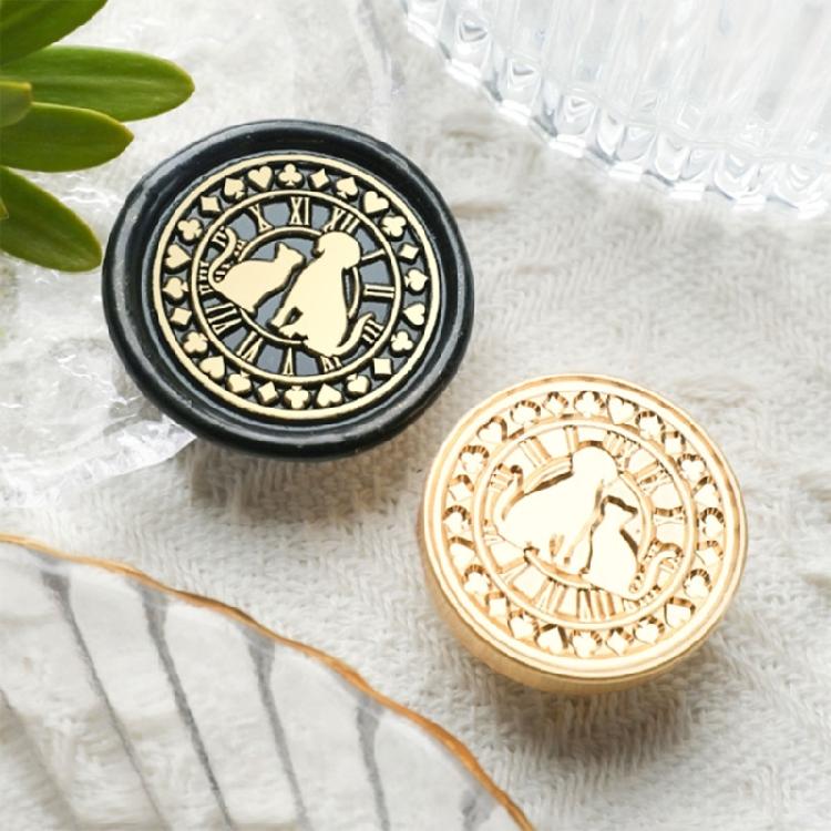 Butterfly Wax Seal Stamp Brass Head Animal Series Sealing Waxed Stamp for Photo Invitation Card Scrapbooking Decoration
