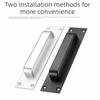 Rust-Resistant Aluminum Zinc Zinc Alloy Door Handle Drilling Installation Handle  Security Doors