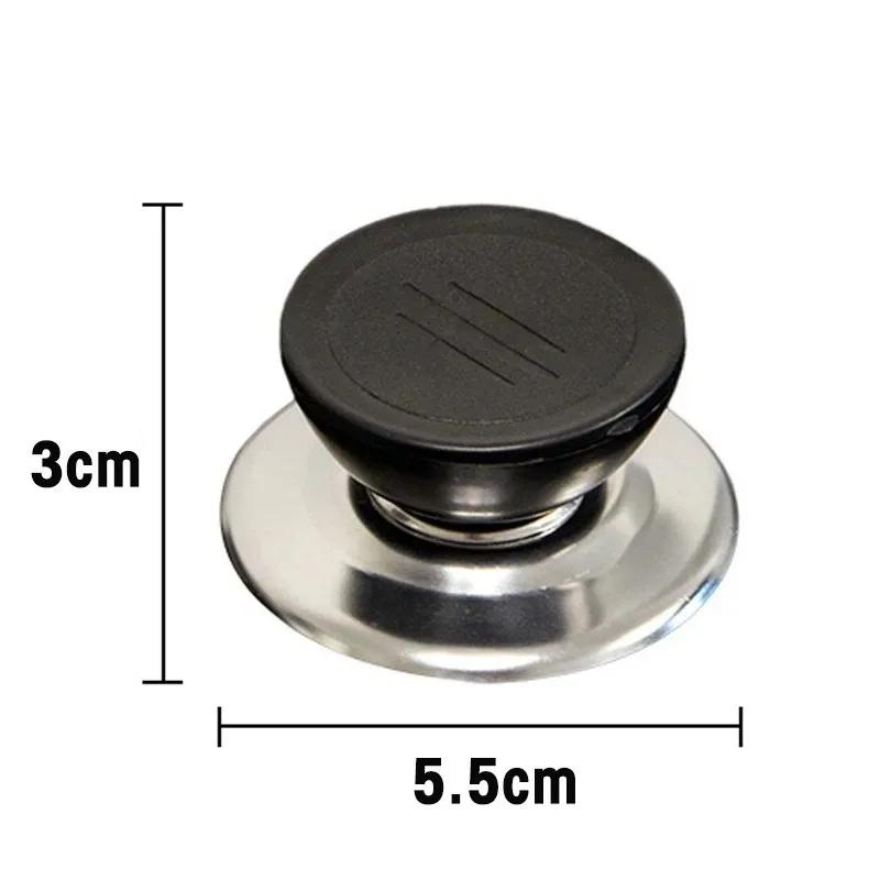 Kitchen Pot Lid Knobs Universal Pan Lid Holding Tops Replacement Lid Hand Grip Knob Handle Resistant Tool with Screwdriver Gift