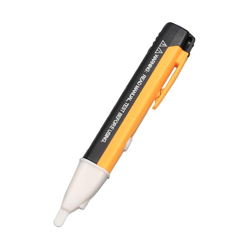 Multifunction Inductive Test Pen: Non-Contact Circuit Voltage Tester with LED Light and Sound/Light Alarm