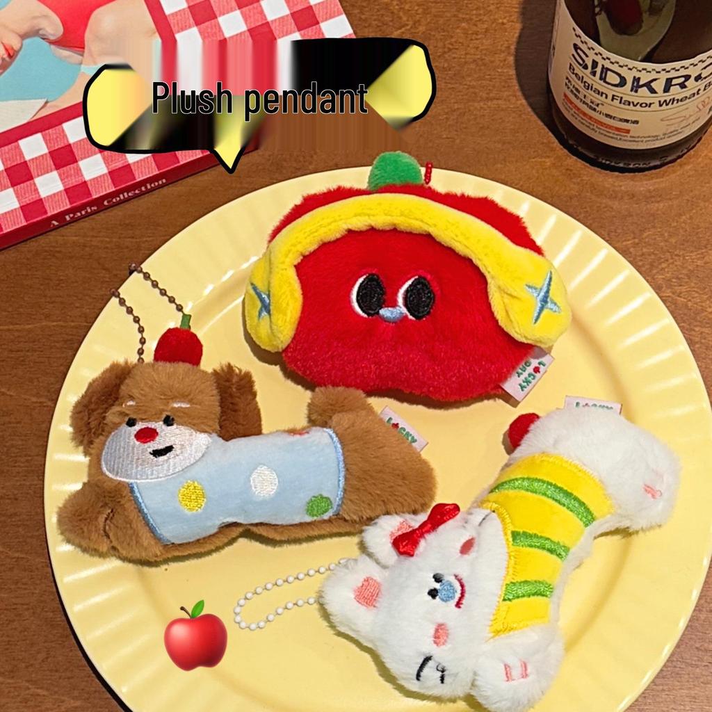 Tengyi Cute Plush Doll Pendant - Backpack Accessory & Gift for Girls or Couples