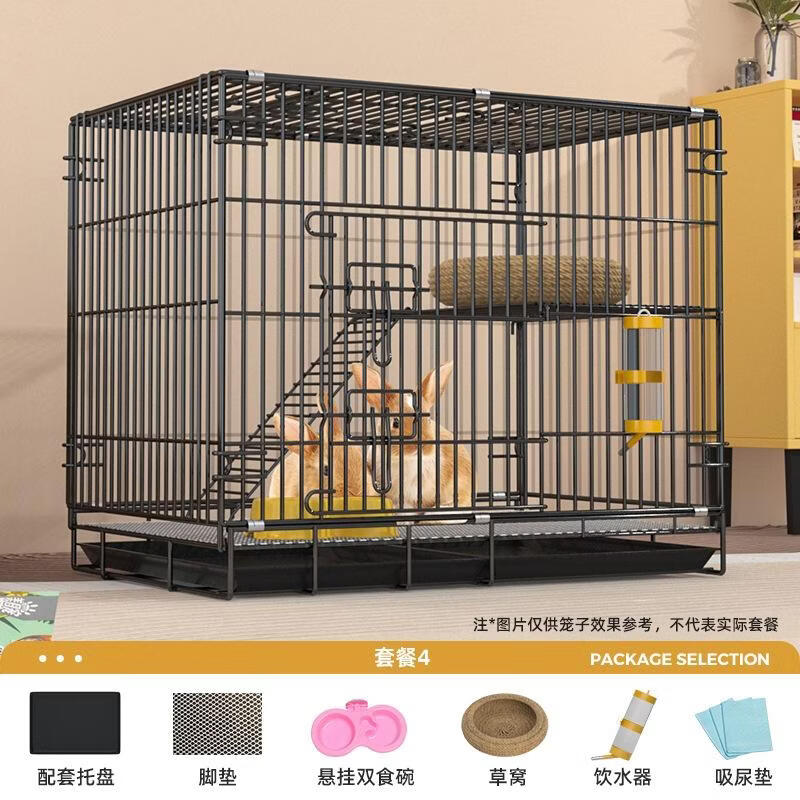 Gabbia per Conigli a Doppio Strato JINGRUIXIANG