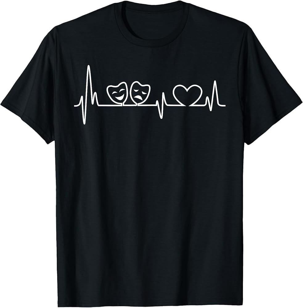 Theatre Teacher Theater Gifts Drama Rehearsal Funny Theater TShirt Unisex T-Shirt XL