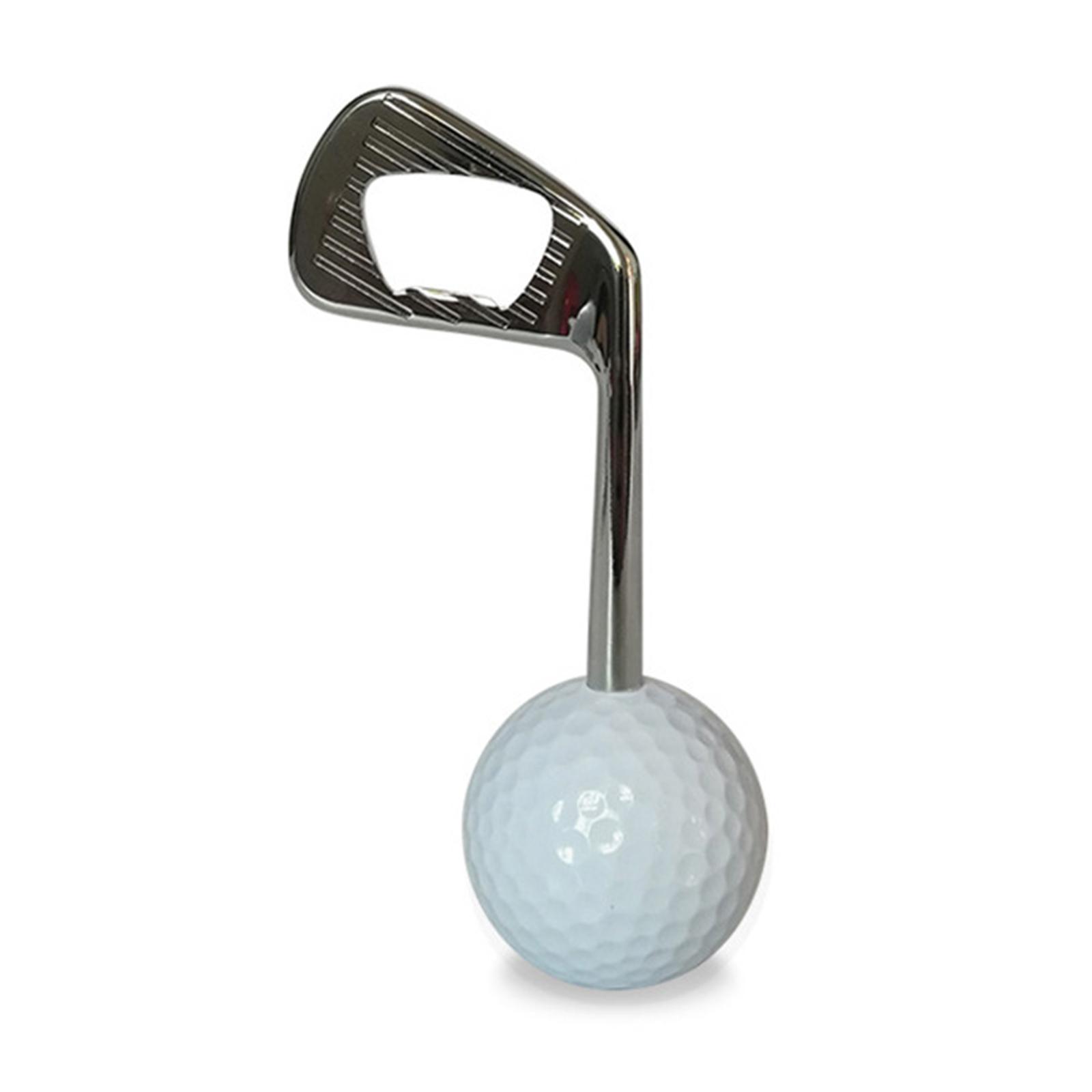 Golf Ball Bottle Openers Beer Wine Bottle Opener Bottle Opener Golden Silver Golf Ball Openers for Golf Party Supplies 1 серебряный