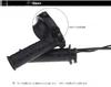 Zmart Universal Motorcycle 22mm Hand Molded ATV Temperature Heated Handlebar Temperature Winter Handle Hand Motorcycle Accessories Warmers, Grips,
