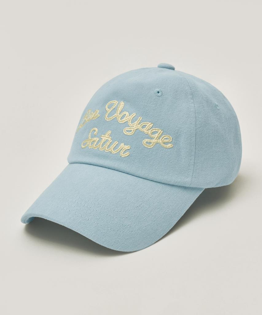 Seteo Bon Voyage 5 Panel Ball Cap Sky Blue