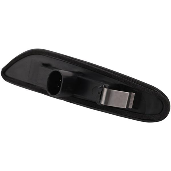 

ABS Black Car Side Fender Turn Signal Lights - 2 Pairs No Size Variant