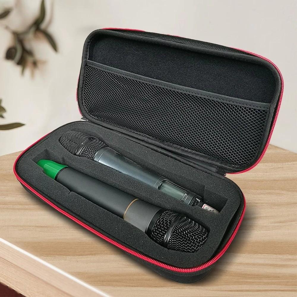 Shockproof Microphone Storage Bag Hard EVA Wireless Microphone Case  Business Trip