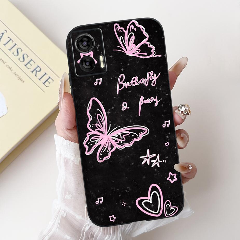 For Motorola Edge 30 LIte Case Cute Panda Cartoon Cover Shockproof Soft TPU Phone Case For Motorola Edge 30 Neo Edge30 Lite Bags