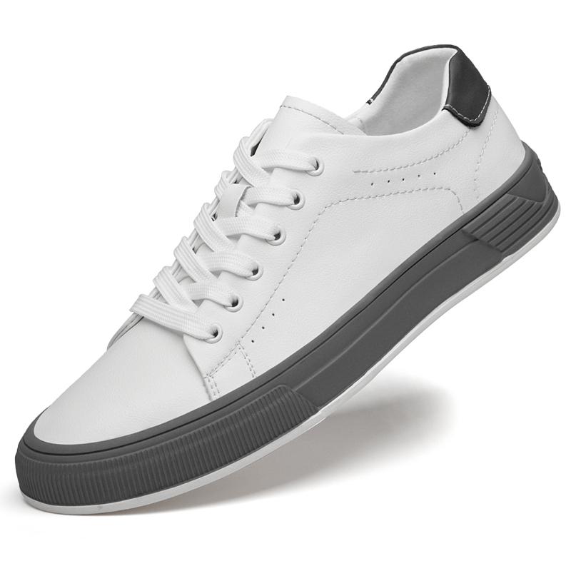 Pánské boty z pravé kůže Outdoorové italské ležérní boty Značkové ručně vyráběné pánské tenisky Vysoce kvalitní hovězí kůže Skateboardové boty