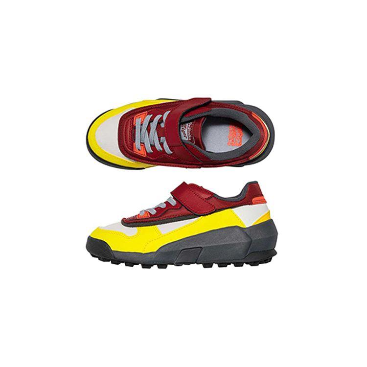 ONITSUKA TIGER Admix Runner PS Comfortable Shock Absorbing Non-Slip Wear-Resistant Kids Casual Shoes Kids Sneaker White Yellow Red 1184A087-100