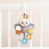 PP Cotton Newborn Rattles Plush Toys Early Education Plush Rattle Teether Toys  0-12 Months