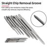 Metric Tap HSS 6542 Mini Thread Tap Drill Bit M1-M3.5 Straight Flute Machine Screw Tap Adjustable Tap Wrench M1-M8 Tapping Tool