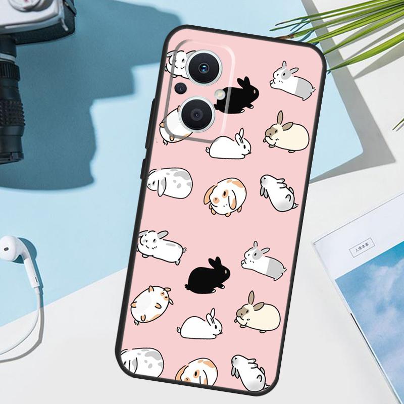 

Чехол с кроликами для OPPO Reno 13 F 10 11 12 14 Pro 11F 12F 14F 7 8 Lite Чехол для OPPO Find X9 X8 X5 X6 Pro OPPO Reno13 Pro