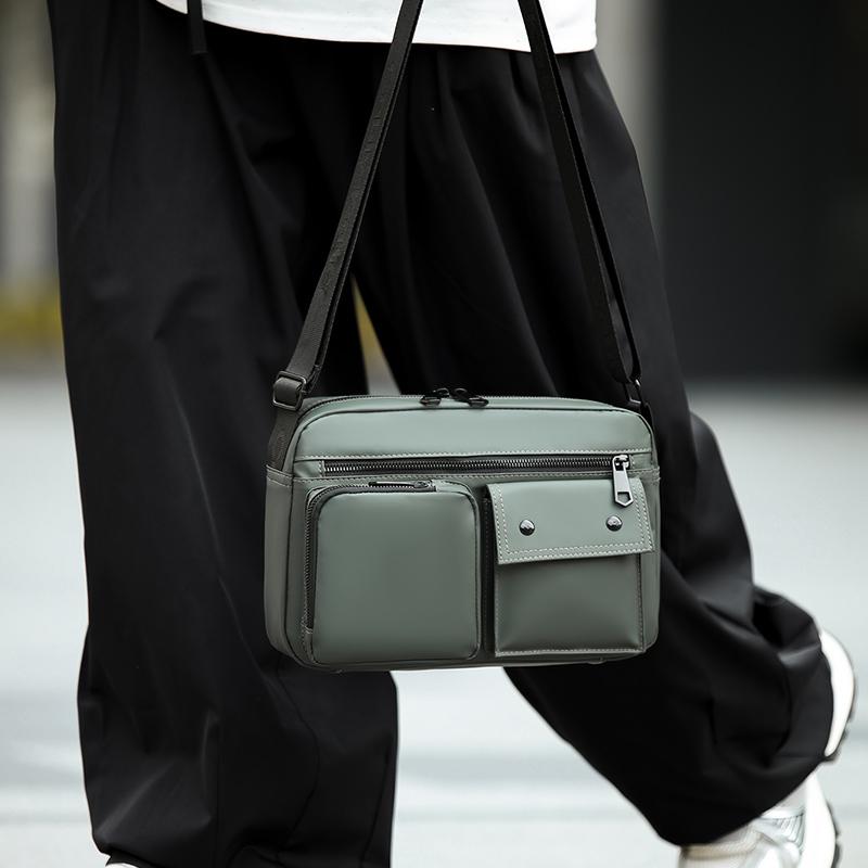 Borsa a Spalla da Uomo Borsa a Tracolla Impermeabile Borsa Messenger