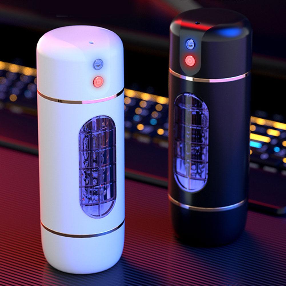 Male Masturbator Cup Manual/Automatic Rotating Modes Pocket Pussy Penis Blowjob Machine Sex Toy for Men Adult Supplies