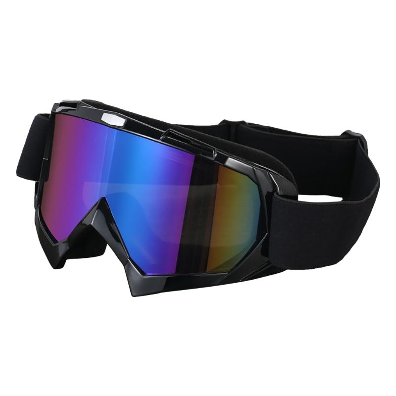 Motorcycle Goggles Dirt Bike Glasses Motocross Windproof ATV Dustproof Scratch Resistant