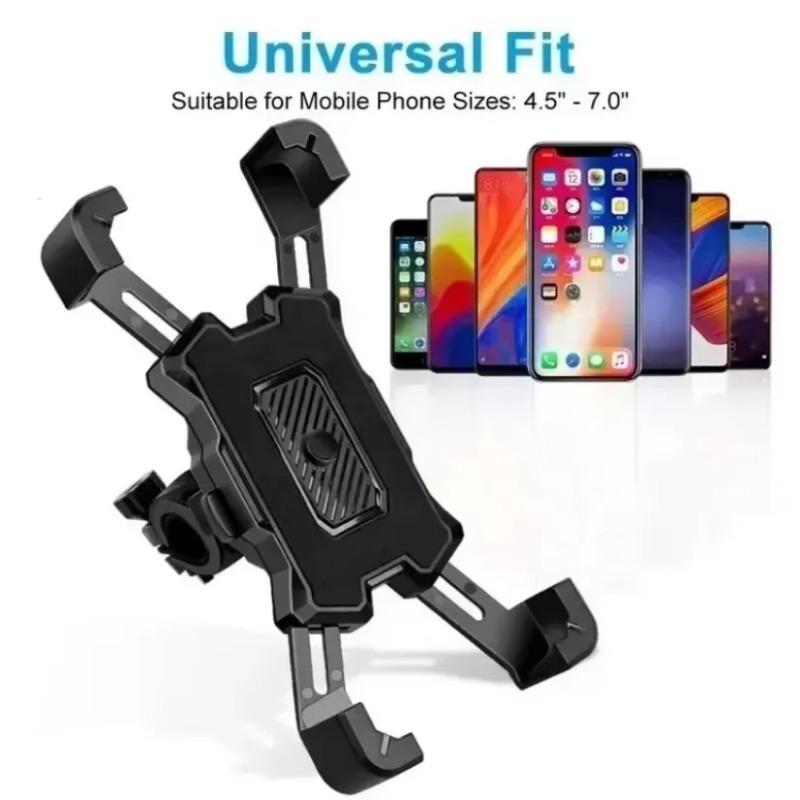 360 Rotation Motorcycle Bicycle Phone Holder Universal Mobile Navigation Bracket for Various Size Phones