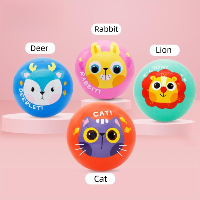 Patting Ball For Kindergarten Children Small Rubber Inflatable Sports PVC Toy Ball Safe Soft Baby Kids Play Ball Indoor Outdoor