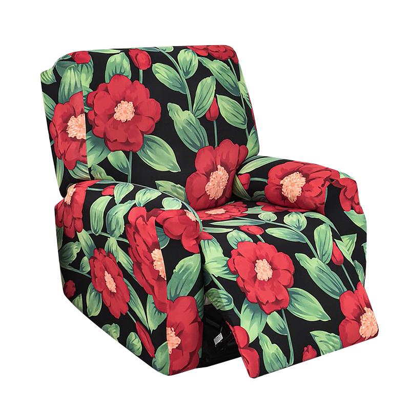 Sesselbezüge 4-teilig Sofabezüge Couch Sesselbezug Rutschfest Liegemöbelschutz Sofabezüge für Wohnzimmer