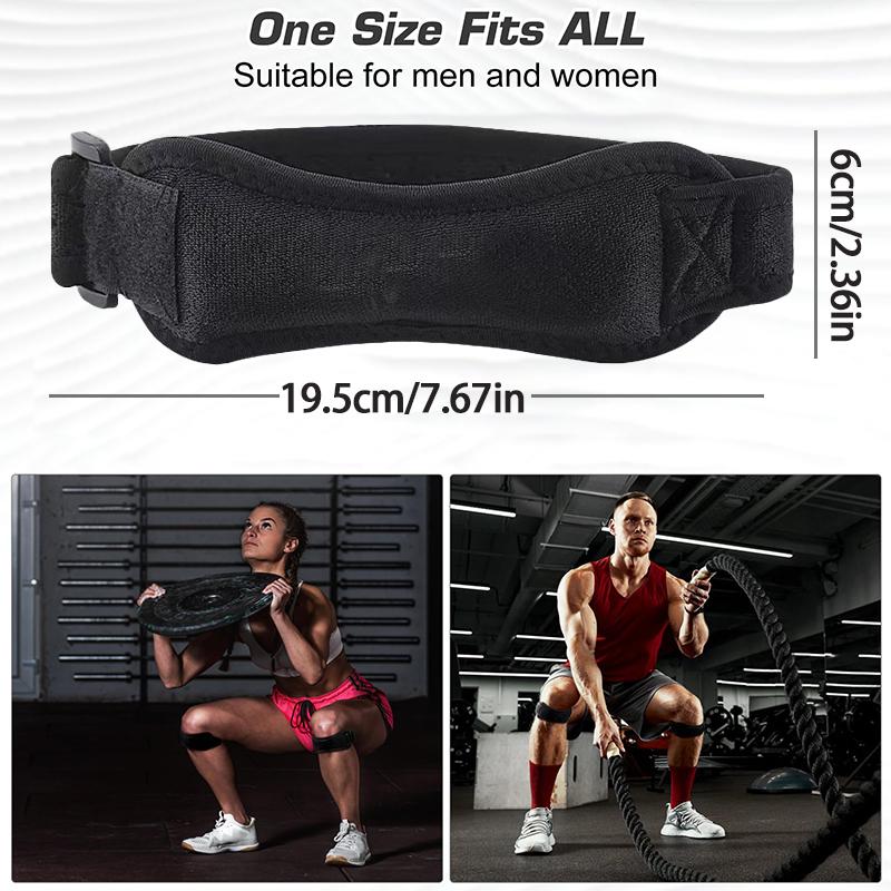 1Pc Adjustable Knee Support Band Patella Strap for Running Cycling Gym Sports Knee Protector