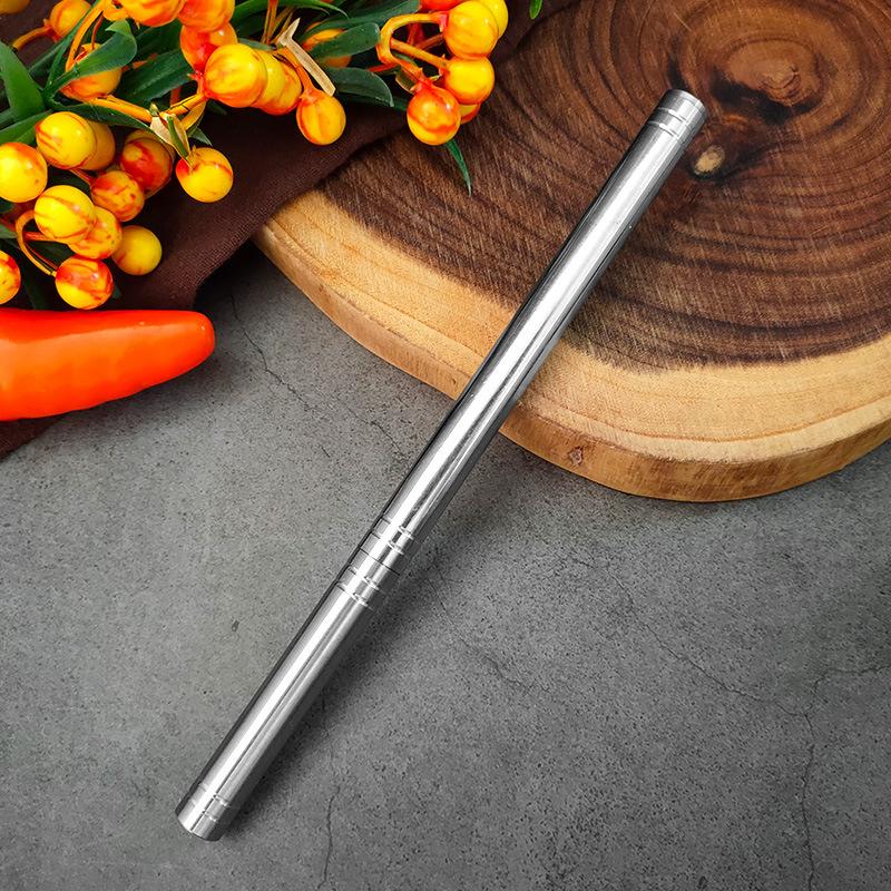 2024 Damascus Foldable Stainless Steel Integrated Tea Utensil Mini Tea Knife Tea Ceremony Handle Ornament Forging Fruit Knife