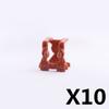 MOC Military Figures Accessories Building Blocks Helmet Night Vision Vest Knee Pads Tactical Belt Protective Mask Toys Kids J068