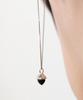 Tatiana (Silver 925) Acorn Stone Pendant Necklace Nz2523 Onyx