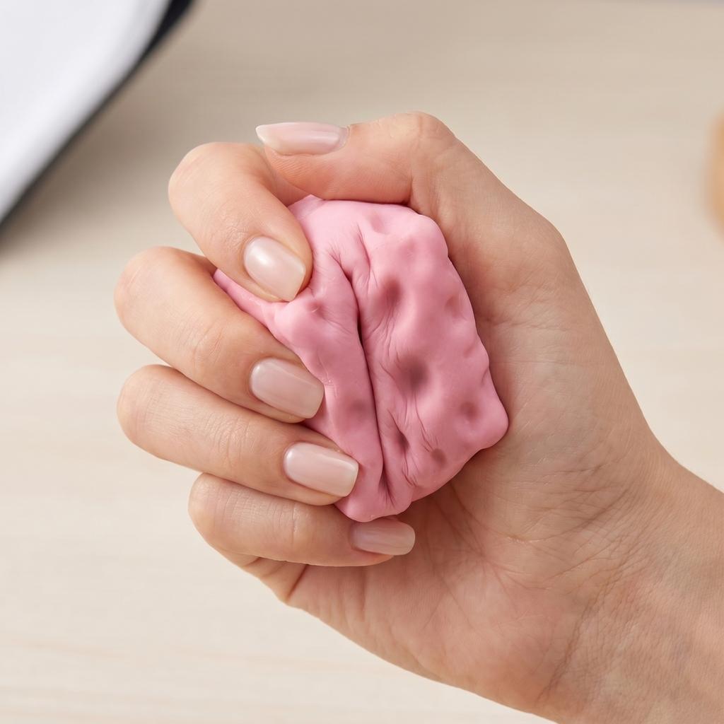 Set of 5 Slow Rebound Cheese Squeeze Toys Stress Relief Soft Foam Sensory Fidget Toy for Anxiety and Focus Improvement