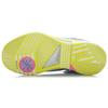 Li Ning WOW 2 Trendy Slip Resistant, Abrasion Resistant, Rebound Low top Basketball Shoes Men's Blue Pink White ABAH017-16