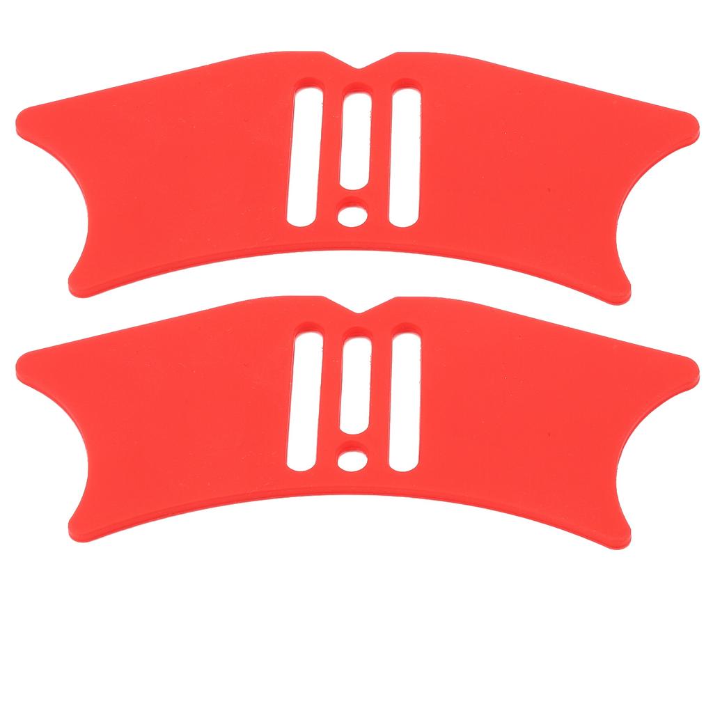 2pcs 4 In 1 Nose Contour Stencil Shadow Tool Reusable Silicone Shadow Template Highlighter Template