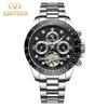 KINYUED  2026 New Men's Automatic Mechanical Watch Stainless Steel Waterproof Watch
