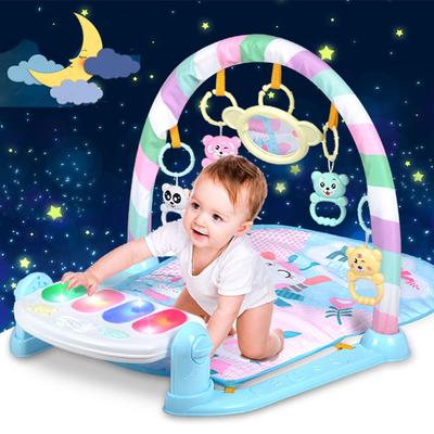 Bebek Müzikli Spor Pedalı Oyuncak 0-6-12 Ay Bebek Spor Cihazı