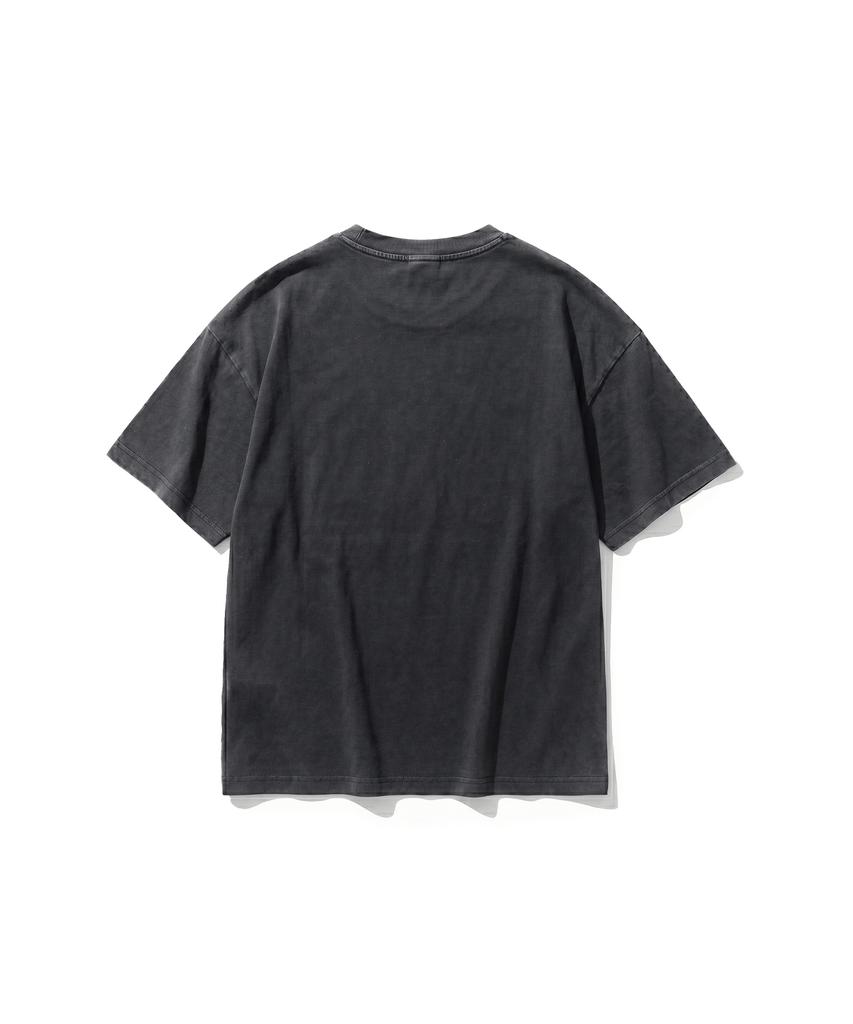 EXTRAORDINARY Washed Extra Bootleg Tee Charcoal