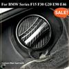 Für BMW Serie Kohlefaser Tankdeckel Abdeckung Universelle Passform Kraftstoffklappenverkleidung für F15 F30 G20 E90 E46 - Sportliches Exterieur Upgrade