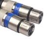 Professional 1.5m Dual RCA Male To Dual XLR Female Audio Signal Patch Cable Adapter for Microphone Mixer Headphone Amplifier