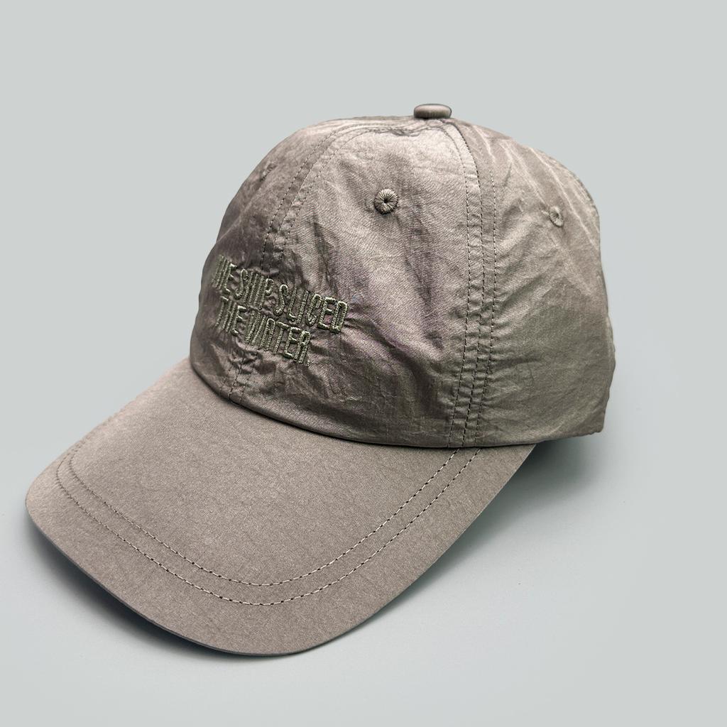 Face Small Embroidery Letters Quick-Drying Sunshade Baseball Cap Men'S And Women'S Simple Outdoor Leisure Cap