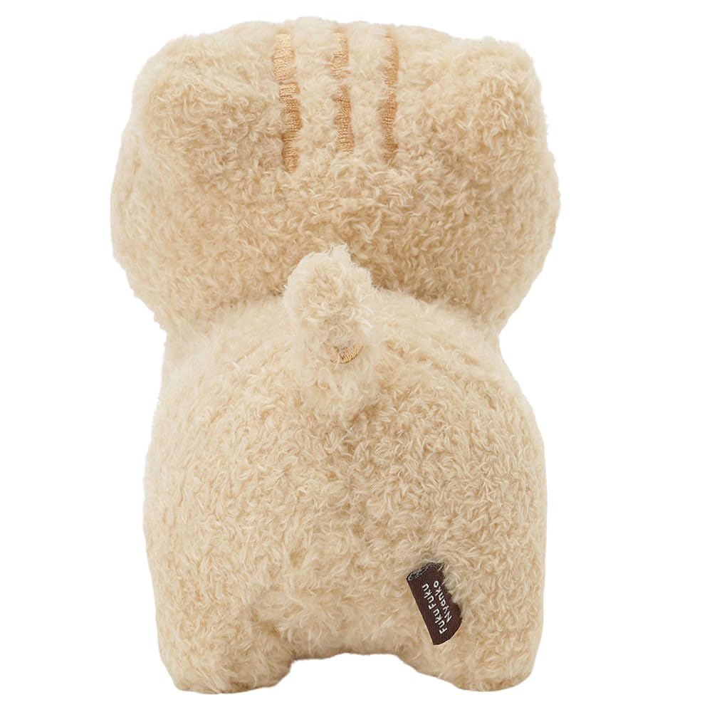 Cute Plush Cat Gift Mascot Character Fufuku Nyanko Happins (Chachamaru (Brown Tabby))