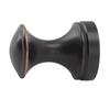 Robe Hook Simple Beautiful Copper Single Wall Hooks Clothes Hook for Bathrooms Barber Stores Black