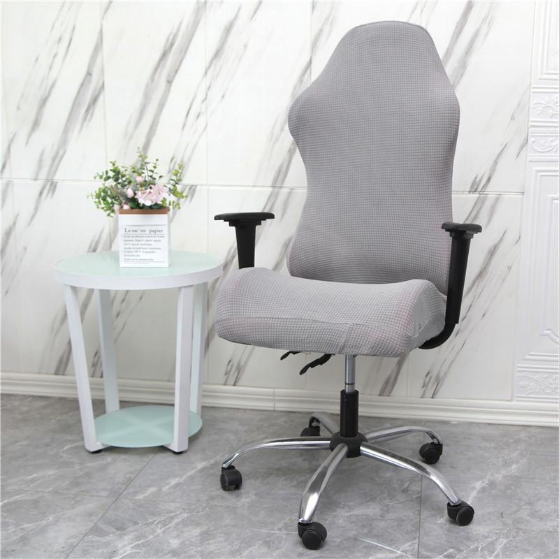 Elastic E-sports Chair Cover for Home Office Internet Cafe Armchair Thickened Cover for Computer Chair Dining Chair
