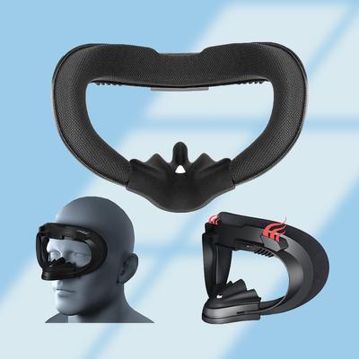 Breathable Soft Face Mask Replacement For Oculus Quest 2 Facial Interface Bracket Foam Pad 3 In 1 For Quest 2