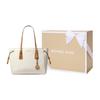 Michael Kors Voyager Artificial Leather Tote Bag, Shopping Bag, Shoulder Bag Medium Women's Vanilla White 30F8GV6T2B-150