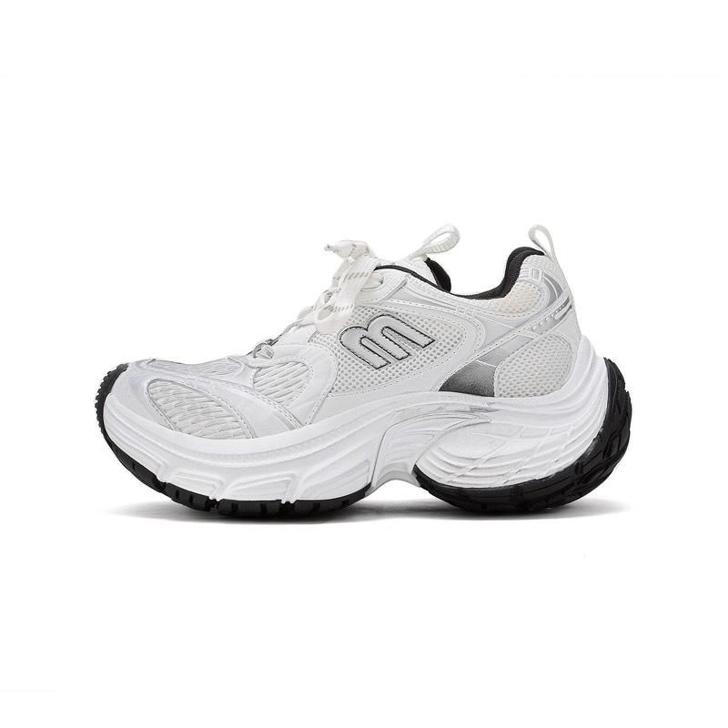 Zhao Ruth has the same small fried street dad shoes for children, 2025 spring and autumn new thick-soled heightening sports shoes for women