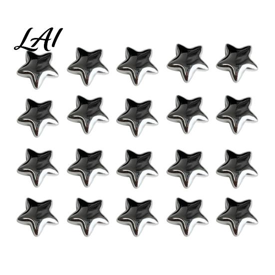 Decorative Magnets 5/10/15/20Pcs Mini Star Refrigerator Magnet 3D Five-Pointed Fridge Office Locker Memo Note Holder for Kitchen Whiteboard